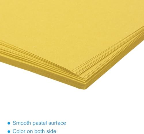 MECCANIXITY 50 Sheet Origami Paper Double Sided Lemon Yellow 2x2 Inch Square Sheet for Art Craft Project, Beginners, Gifts Decor - Image 4