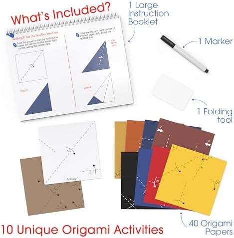 Keeping Busy Origami Kit Dementia Activities for Seniors | Alzheimer Products for Elderly Patients | Fun Memory Game Toy & Cognitive Brain Puzzle for Senior Citizens w/Memory Loss or Alzheimers - Image 2