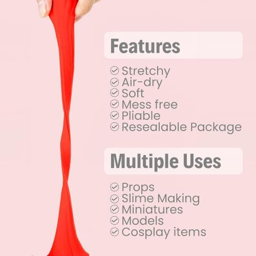 BOHS Foam Clay, 3 Primary Colors, Air Dry Modeling Clay, 3.3 lb - Image 3