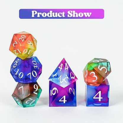 KISREL Dice Resin Molds, DND Dice Set and Organizer Box Epoxy Resin Mold - Image 5