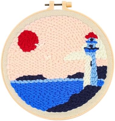 Lighthouse Punch Needle Kit for Beginners by Unknown