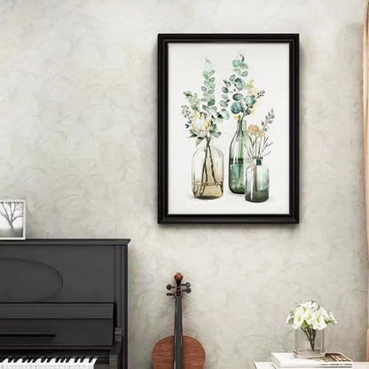 Ginkko Framed Paint by Numbers Kit for Adults, 8x12 inch, Flowers - Image 2