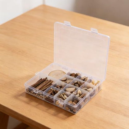 HOODANCOS 1 Box Rustic Natural Wood Craft Kit with Birch Branches and Driftwood Pieces, Easy DIY Art Wood Sticks and Adults, for Arts and Crafts Projects and Dining Room Decoration - Image 7