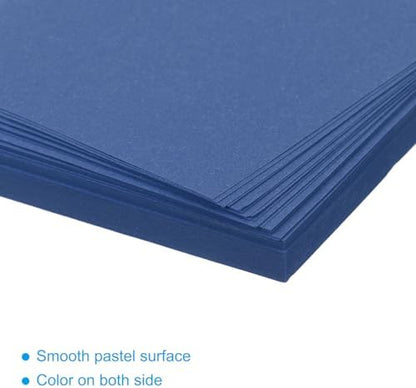 MECCANIXITY 100 Sheet Origami Paper Double Sided Navy Blue 2.5x2.5 Inch Square Sheet for Art Craft Project, Beginners, Gift Decoration - Image 4