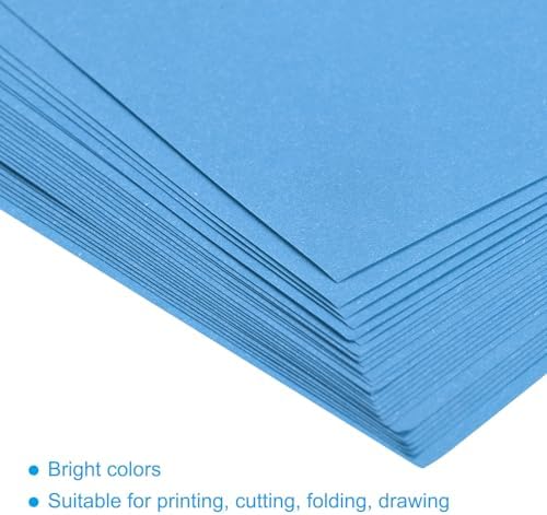 MECCANIXITY 25 Sheets Origami Paper Double Sided Lake Blue 6x6 Inch Square Sheet for Art Craft Project, Beginners, Gifts Decor - Image 4