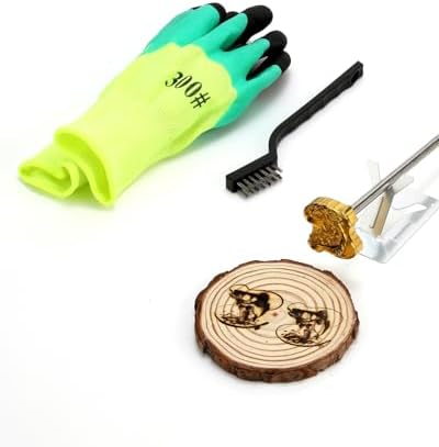 1.5" Bass Fishing Branding Iron for Wood Hats Leather Steak Burger by AIMOADO