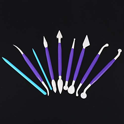 Saluaqui Dry Clay Dry Clay for Adults Cla Wholesale Pcs Pottery Sculpture Carving Tools Set Double Headed Plastic DIY Kit for Kids and Adults and Lightweight for Modeling and by Saluaqui