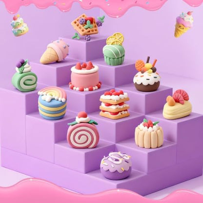 LOUFOR Air Dry Clay Kits for Kids, 12 Boxes - Image 6