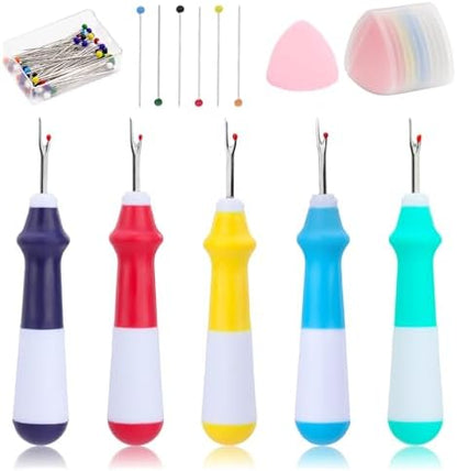 SOCNITC 65Pcs Stitch Remover Tool Kit Seam Ripper for Sewing and Embroidery by SOCNITC