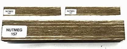 Pen Kit Mall - 3 pack Spectraply .75 x .75 x .5.25 Wood Turners Pen Blanks Vibrant Colors Colored Dyed Birch (157 Nutmeg) by Pen+Kit+Mall