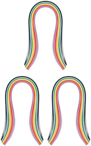 PATIKIL 360pcs Quilling Paper Strips Paper Flowers Quilling Kits 1/8"(3mm) Origami Paper for Adults Beginner Art Craft, 15"(39cm) 24 Colors by PATIKIL