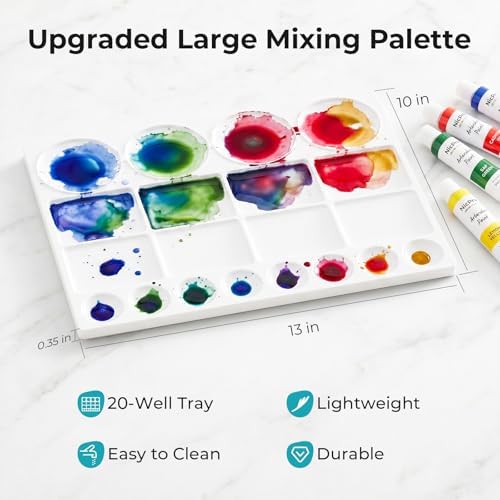 Nicpro Watercolor Paint Set for Adults, 36 Colors Watercolor Tube Set - Image 4