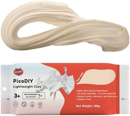 Air Dry Clay Lightweight, Flexible Modeling Clay for Adults Arts and Crafts by Unknown