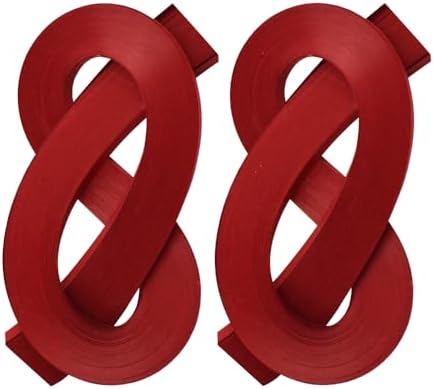 Acoeitl Quilling Paper Strips 240 Strips Red Paper Quilling Set Width 5mm Length 53cm Quilling Supplies DIY Quilling Paper Quilling Art Strip for Crafts (2 Pack) by Unknown
