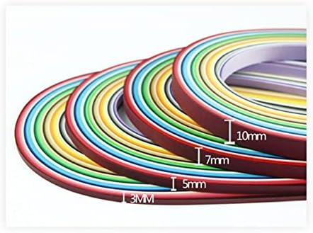 ODETOJOY Quilling Paper Strips 3mm 5mm 10mm 7mm 26 Colors DIY Origami Paper Quilling Art Length 39cm (1040pc 3/5/7/10mm Set) - Image 6