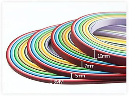 ODETOJOY Quilling Paper Strips 3mm 5mm 10mm 7mm 26 Colors DIY Origami Paper Quilling Art Length 39cm (1040pc 3/5/7/10mm Set) - Image 6