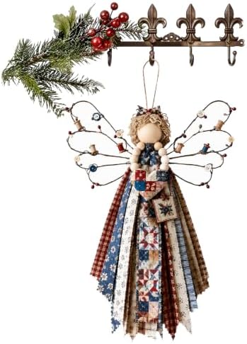 Angel Fabric Hanging DIY Kit Macrame Wall Weaving Craft for Adults - Image 7