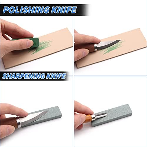 VIBRATITE Wood Carving Kit, 19 PCS Wood Carving Tools for Beginners - Image 3