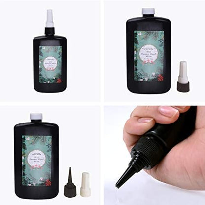 Transparent UV Epoxy Resin 250g + 72 Decorations + Portable UV Lamp Compact USB + 17 Open Back Bezels + Tweezers + 2 Tapes, Resin Jewelry Making Kit for Resin Crafts & Resin Coating & Making Pendants - Image 2