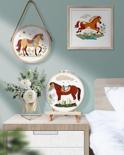 TINDTOP Embroidery Kit for Adult, 3 Pack Embroidery DIY Starter Kit - Image 6
