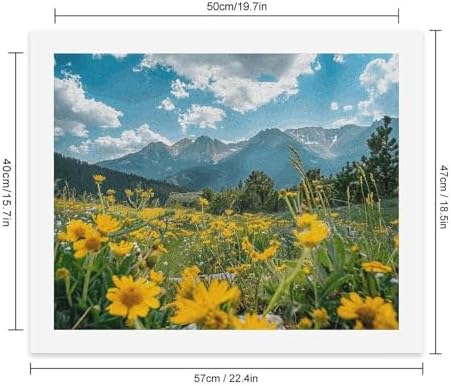 GHBNK Flowers And Green Plants Paint by Numbers Kit for Adults Beginner 40x50cm DIY Adult Paint by Number Kits on Canvas Watercolor Oil Number Painting for Adults, Perfect for Home Decor Gift - Image 2