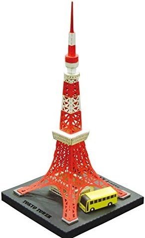 Paper Nano Tokyo Tower Building Kit by KAWADA