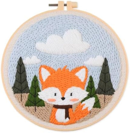 Myfelicity Punch Needle Kit for Beginners – Fox Pattern, Includes Threads & Pattern for All Skill Levels (Fox Design) - Image 5