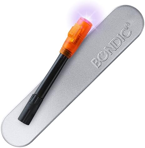 Bondic UV Liquid Plastic Welder, Super Glue, Cures Quickly, UV Resin Kit with Light for Home, Plastic, Jewelry (LED Light & Liquid Cartridge in a Tin Case) by Bondic