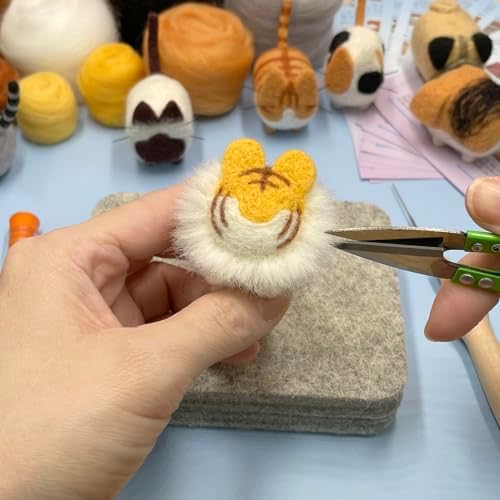 Truslin Needle Felting Kit, 12 Pcs Doll Making Needle Felting Starter Kit - Image 5