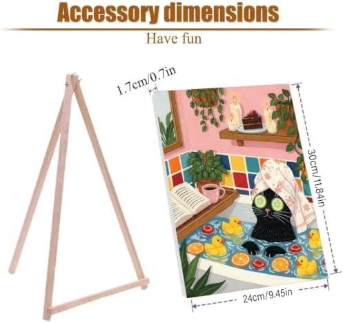 WUDWL Paint by Numbers Kit for Adults Beginner, with Framed - Image 3