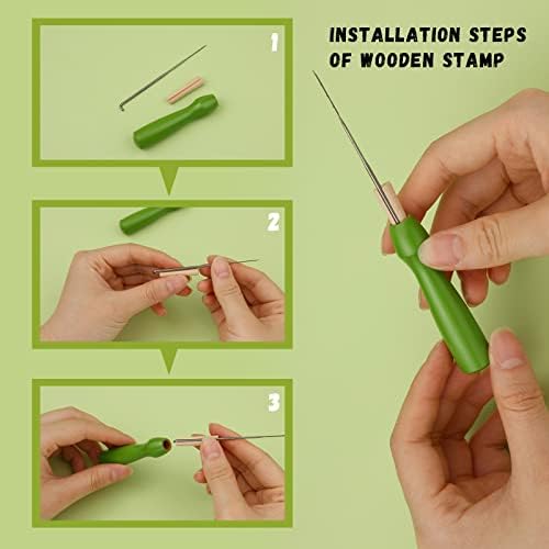 LOKUNN Needle Felting Kit, Cactus Needle Felting Starter Kit - Image 5