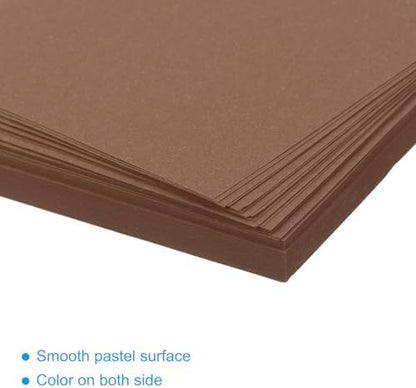 MECCANIXITY 100 Sheet Origami Paper Double Sided Brown 2.5x2.5 Inch Square Sheet for Art Craft Project, Beginners, Gift Decoration - Image 4