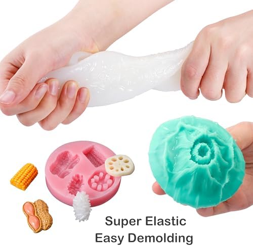 BBDINO Super Elastic Silicone Mold Making Kit 8A Clear 1 Gallon 8.8 lbs - Image 7