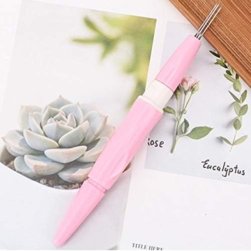 Phinus Needle Felting, Felting Needle Tool with 3 Needles, Pen Style Needle Felting Tool, Wool Felt Needle Tools, Felting Starter for DIY Patchwork & Craft, Make Beautiful Felt Animals & Patterns - Image 5