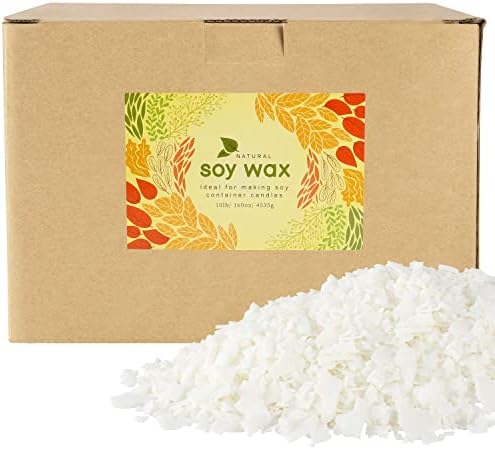 10 lb Soy Wax DIY Candle （Flakes & Soft）,Natural Soy Wax Candle by CLTNIKET