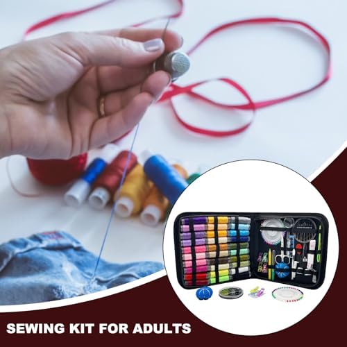 Sewing Kit for Adults 131 Pieces Complete Sewing Supplies with Case - Image 7