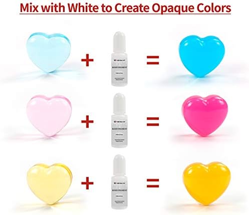 Epoxy Resin Pigment - 24 Colors Non-Toxic Epoxy Resin Dye Liquid for Resin Coloring, Resin Jewelry Making - Concentrated Epoxy Resin Color Pigment for Art, Paint, Crafts - 0.35oz Each - Image 5