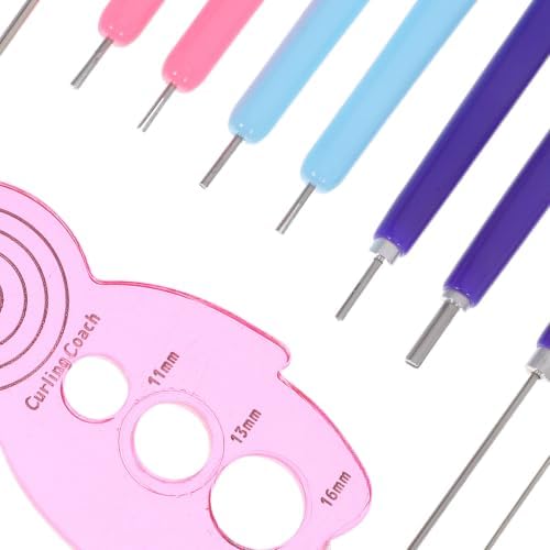 12pcs Paper Quilling Tool Kit Portable, for Beginners and Adults - Image 3
