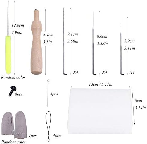 LOKUNN Needle Felting Kit 4 PCS Animal Felting Kits for Beginners Adult - Image 2