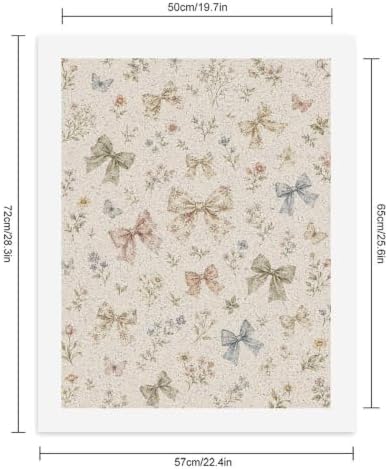 Paint by Numbers Kit for Adults Beginner Art Decor Vintage Bow Floral - Image 2