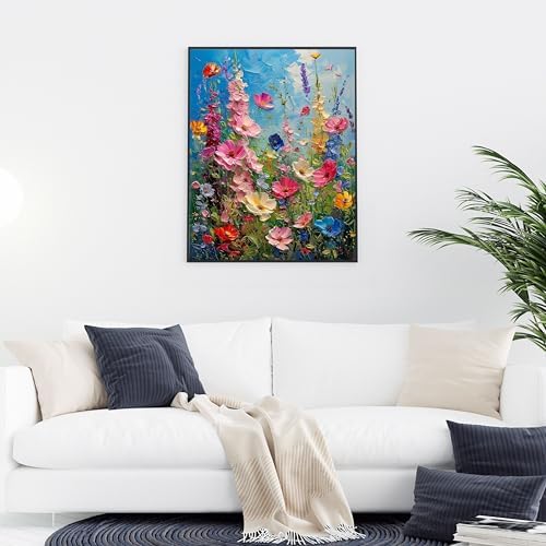 Hutarosl Wild Flowers Paint by Numbers Kits for Adults 16x20in - Image 4