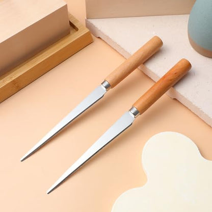 COHEALI 20 Pcs Pottery Tools Fettling Knife for Clay Ceramic Fettling Knife Handle Carving Art Tool Clay Cutting for Sculpting Ceramics Pottery Sculpture Projects - Image 5