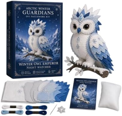 DIY Patchwork Animal Kit,All-In-One Creative Handmade Sewing Kit for Beginners,Craft Lovers - Image 2