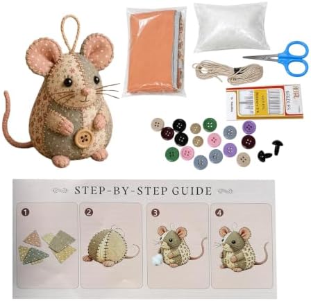 DNKZWUPUP Patchwork DIY Kit Series for Beginner Sewing Craft Kit Home Decor by Unknown