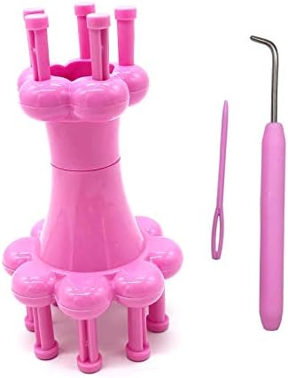 WAYION DIY Weaving Tool Hook Crochet Flower Arranger Spool Loom Knitter Knitting Rope Hook Knitting Tool - Image 6