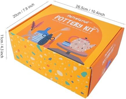 MCOOH Air Dry Clay Pottery Kit for Beginners - Image 5