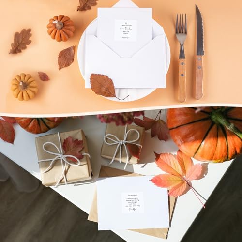 Watersay 240 Pcs Thanksgiving Religious Peelable Stickers, 4 x 3.5 Inches - Image 6