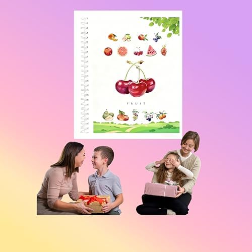 Watercolor Workbook，Water Paint Adult Set，Easy Coloring Book,Beautiful Paintings for Beginner（Fruit - Album (Fruit - Album) - Image 5