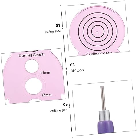 4Pcs DIY Paper Quilling Pen Set for Beginners and Craft Projects - Image 5