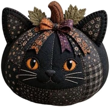 DIY Animal Pumpkin Sewing Kit - Autumn Fabric Animal Pumpkin Craft Set for Adults Beginners - Thanksgiving Handmade Fall Patchwork Craft Kit for Holiday Decor by Unknown